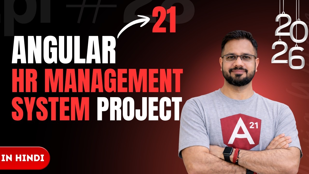Employee Management System in Angular 21 | Full Project - YouTube