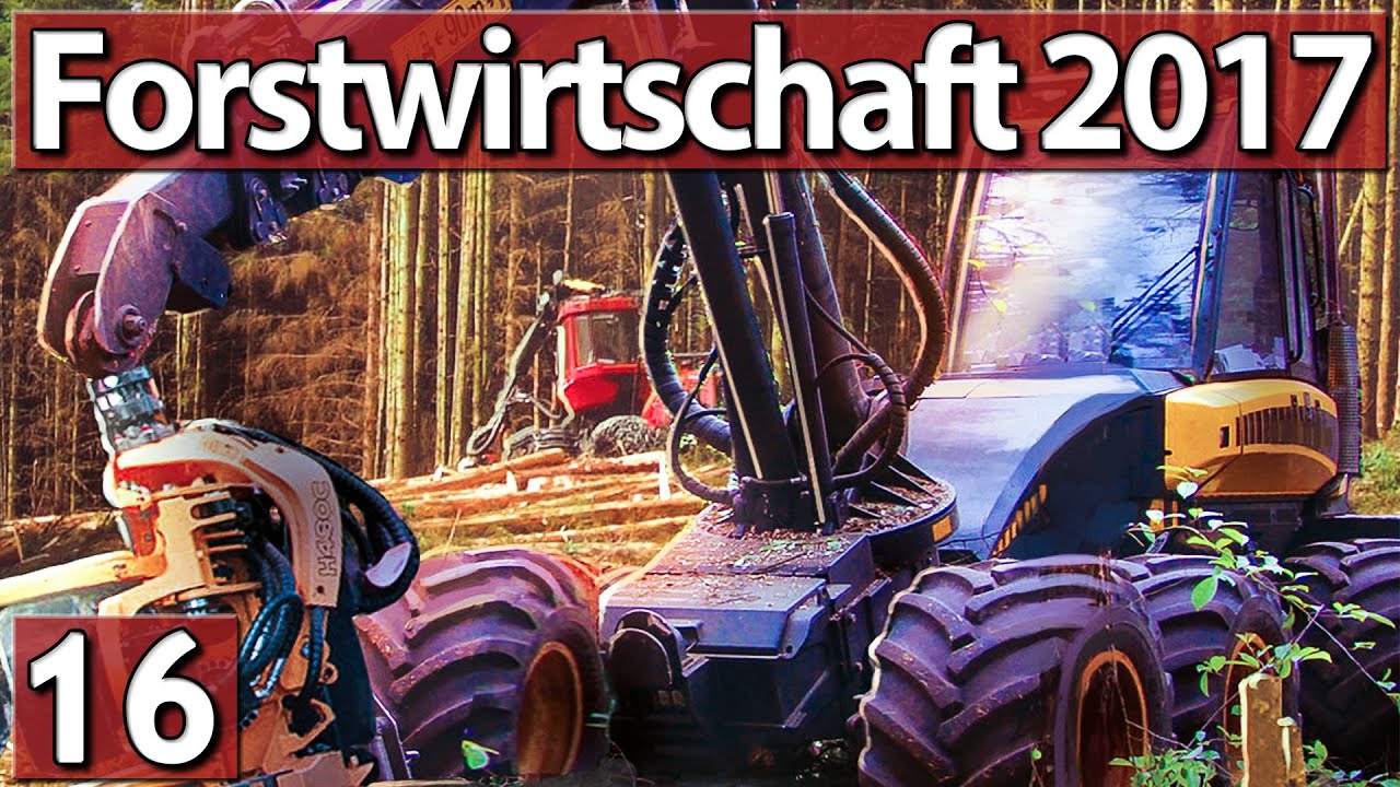 FORSTWIRTSCHAFT 2017 #16 Der Quest Test ►Lets Play Forestry gaming logo