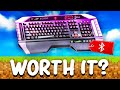 Bedwars With a BLUETOOTH Keyboard..