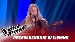 Video thumbnail of "Sandra Reizer | "Sound of silence" | Przesłuchania w ciemno | The Voice of Poland 13"