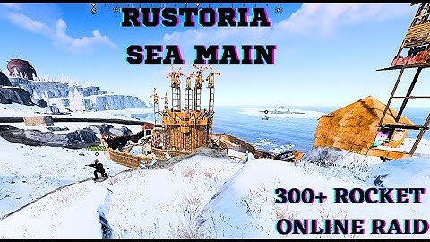 MASSIVE Online RAIDS | Rustoria SEA Main (Vanilla) | 600+ Rockets Used