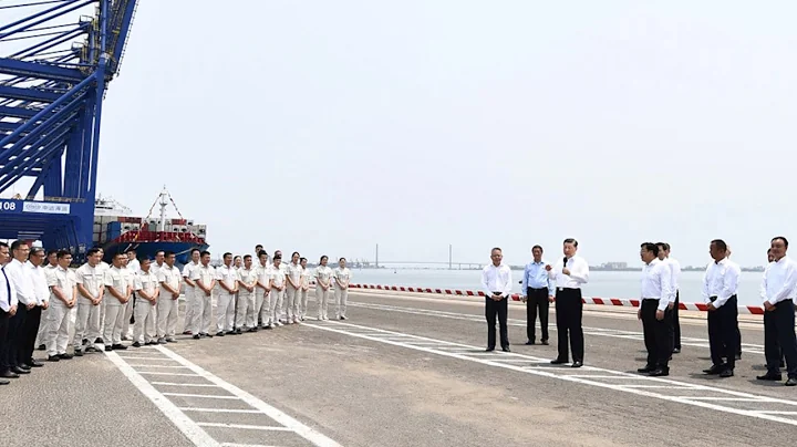 President Xi Jinping inspects Yangpu Economic Development Zone in south China's Hainan - DayDayNews