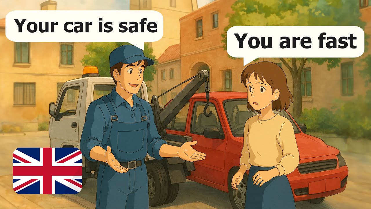 Изучайте английский язык с помощью ежедневных диалогов (A1-A2) |  10 полезных разговоров в дороге