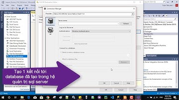 Hướng dẫn Import dữ liệu từ file CSV sang hệ quản trị SQL Server