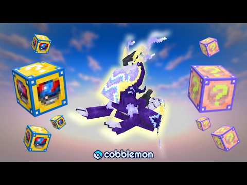 Lucky Blocks Race in Cobblemon! 🍀🔥