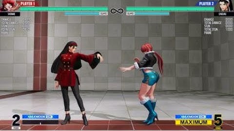 THE KING OF FIGHTERS XV DEMO (Open Beta) Shermie 720 damage combo