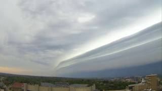 2019 May 16 - shelf cloud (west view)