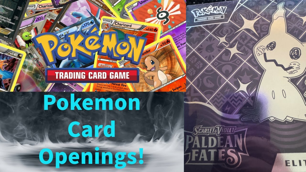 Pokemon card Openings (Paldean Fates ETB) - YouTube