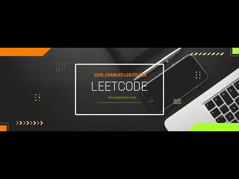 1598. Crawler Log Folder || daily leetcode problem with complexity O(n)