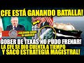 ¡AMLO DA VUELTA INESPERADA A TEXAS! CFE SE DIO CUENTA A TIEMPO Y CON ESTO ESTÁ GANANDO LA BATALLA!