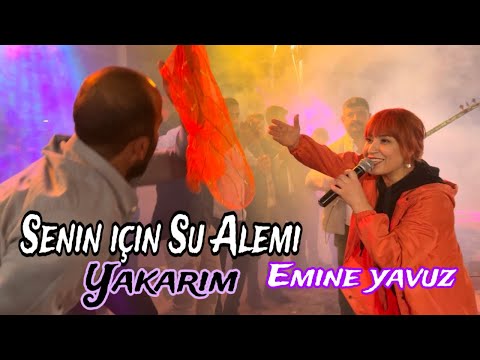 SENİN İÇİN ŞU ALEMİ YAKARIM EMİNE YAVUZ EMRE ÇİL HASANCELİ KÖYÜ DÜĞÜNÜ GÜNEY KAMERA