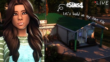 🔴The sims 4 Live - vamos a construir en mi Save file!!