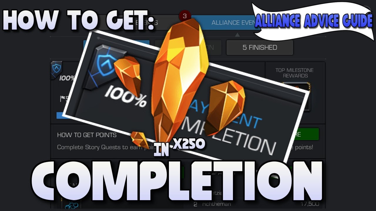How We Get 250 4Star Shards in Completion Event - Alliance Advice [Marvel Contest of Champions]