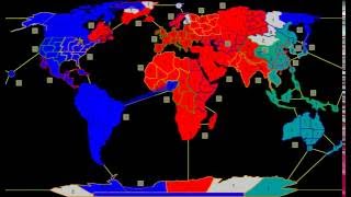 WarLight game: Rematch 3: FFA game - no alliances - no diplomacy