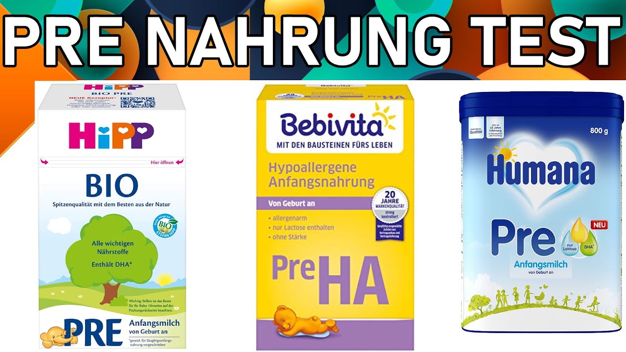 ᐅ PRE Nahrung Test 2023 Beste PRE Nahrungen YouTube