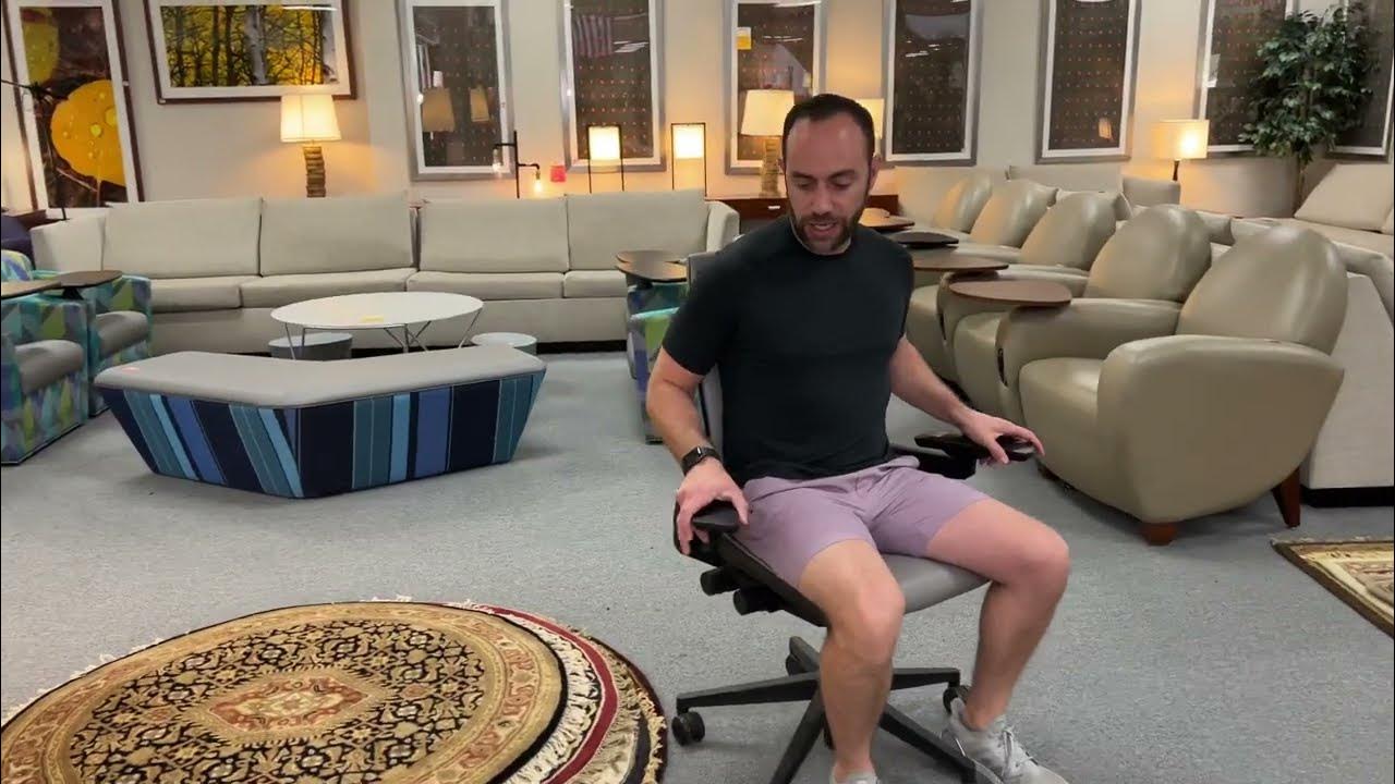 Steelcase Gesture Chair Walkthrough and How To Adjust YouTube
