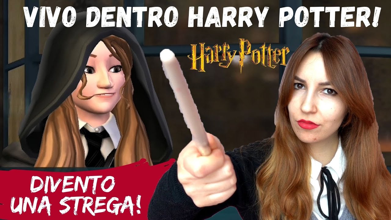 DIVENTO UNA STREGA DI HARRY POTTER! *vivo ad Hogwarts per 24 ore!*