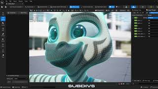 Subdivs in Skel Mesh Editor