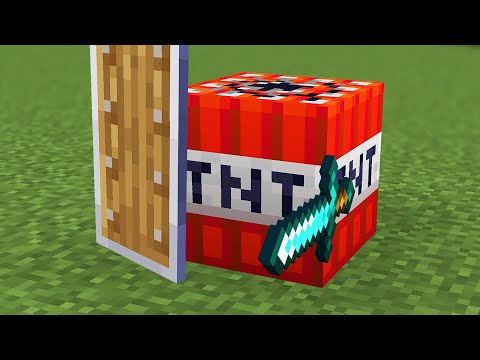 Beating Minecraft but I'm TNT…