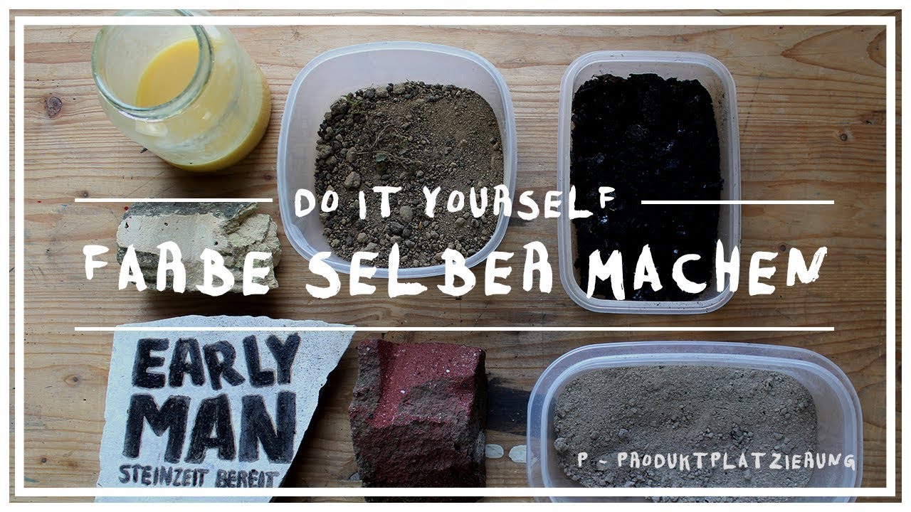 Update DIY: Steinzeitfarbe selber machen | Early Man - Steinzeit bereit! | Werbung - bunt\u0026kreativ