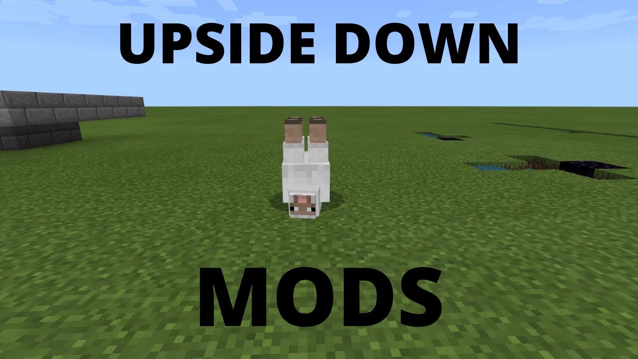 How To Make Animals Upside Down In Minecraft YouTube