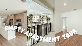 EMPTY APARTMENT TOUR | Tampa, FL luxury Apartment tour, new home, moving series