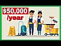 How to start a $50,000/Year cleaning business