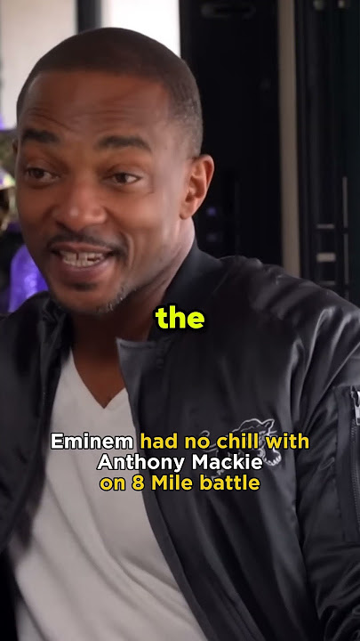 Eminem DISSED Anthony Mackie on 8 Mile Final Battle #eminem #rap #captainamerica #anthonymackie