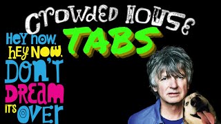 Video thumbnail of "Crowded House Don’t Dream It’s Over Fingerstyle TABS!!!!"