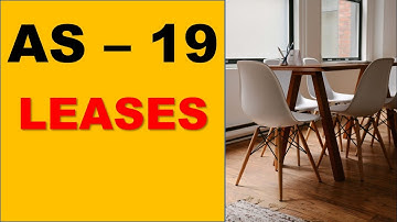 Accounting Standard 19 | Leases | AS 19