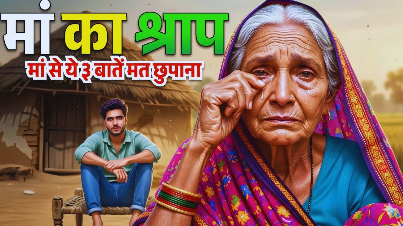 जो औलाद अपनी मां से ये ३ बातें छुपाता है, उसे नरक भोगनी पडती है।   Manvit Stories