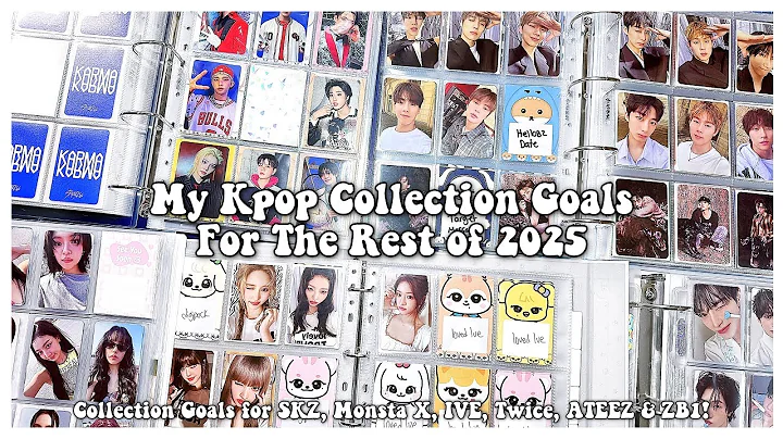My Kpop Collection Goals For The Rest of 2025 ✰ Stray Kids, Monsta X, IVE, Twice, ATEEZ & ZB1!