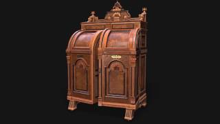 The Wooton Desk - Animated in Maya - Rendered in Marmoset Toolbag 3.