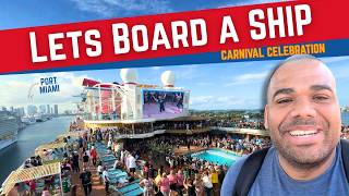 Carnival Celebration Cruise Vlog Day 1 Embarkation: Coaster Cruise Begins!