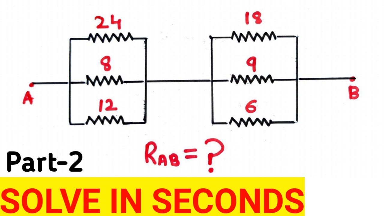 how to solve circuit problems class 10