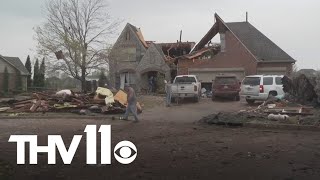 Severe storms leave damage across Midwest and South
