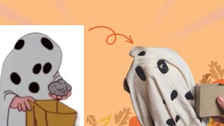 Let’s Make Charlie Brown’s Halloween Costume In Real Life! #peanuts #halloween #charliebrown