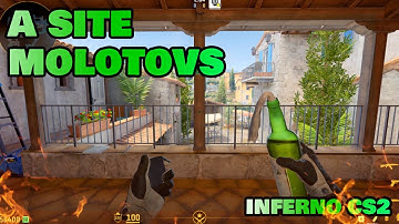 CS2 Inferno - Dominate A Site with these 2 mollies
