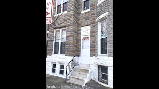Video tour of Residential at 1615 Ramsay Street, Baltimore, MD 21223