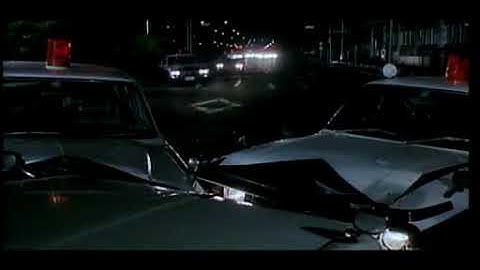 JAPANESE MOVIE 邦画 「化石の荒野」 カーチェイス シーン CAR CHASE 映画