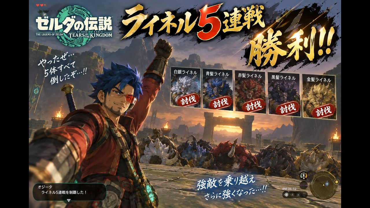 #16 オジータのゲーム実況 【ゼルダの伝説 ティアーズ オブ ザ キングダム】（初見）