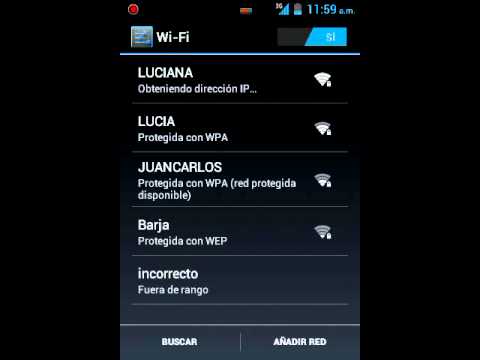 No puedo navegar con wifi