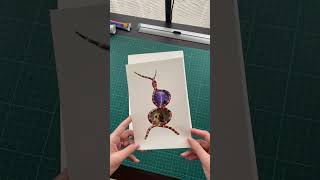 Halloween Easy Paper Collage Artworks, Surreal Art #shorts #collageart #collagewithme #surrealart