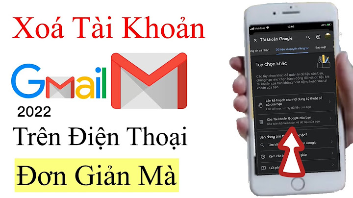 Xóa bớt tài khoản gmail trên máy tính