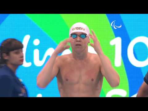 Swimming | Men's 100m Backstroke S12 final | Rio 2016 Paralympic Games