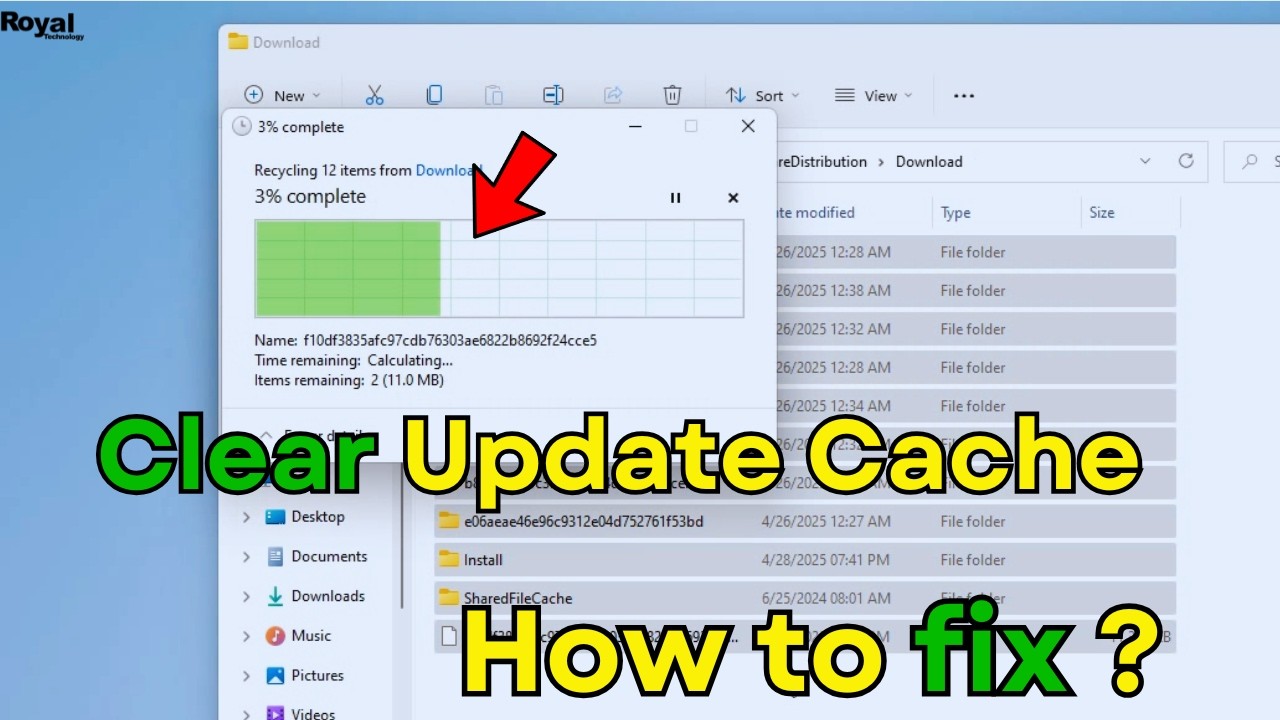 🧹 Clear Windows Update Cache | 🚀 Solve Update Problems Fast! - YouTube