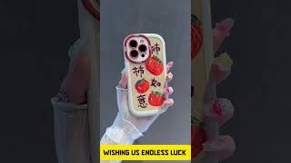 Wishing Us Endless Luck 🍑✨ Cute & Charming Phone Case Review!