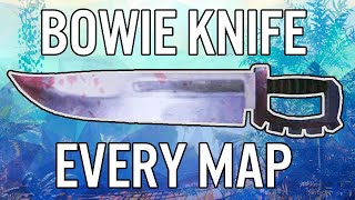 BOWIE KNIFE Only On Every Zombies Map