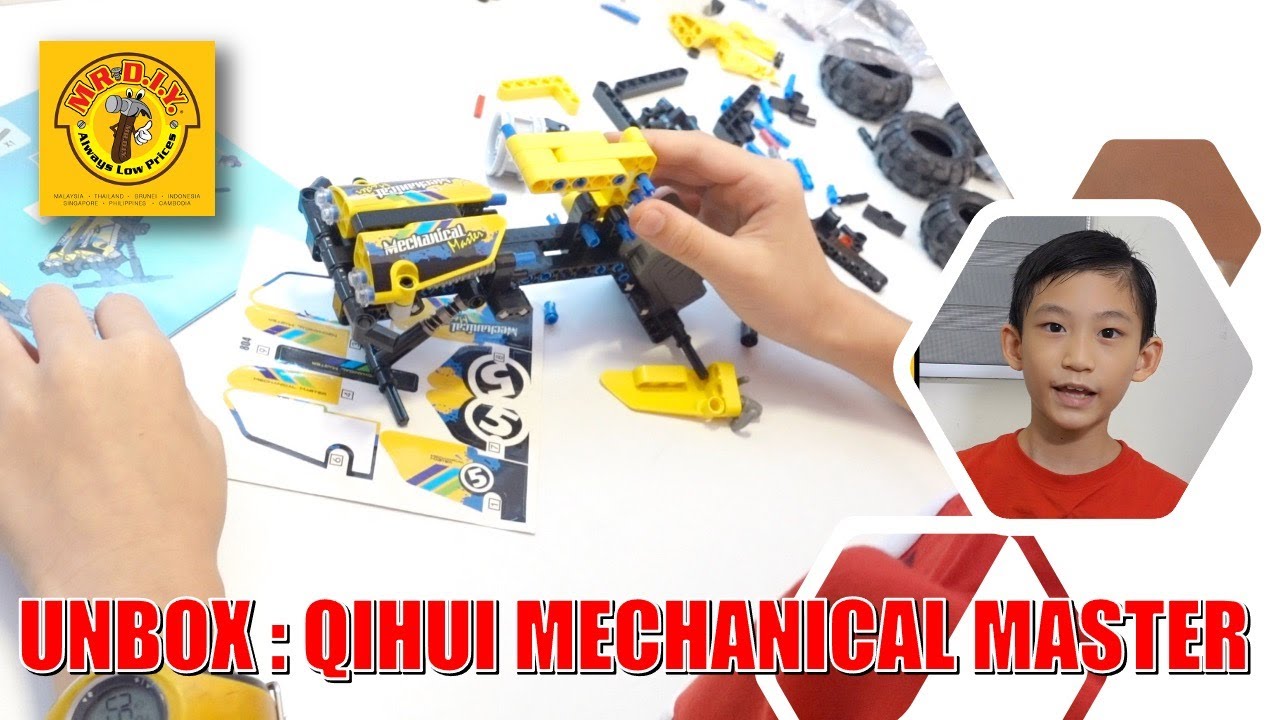 Unbox : QIHUI Mechanical Master 5804 by Mr DIY