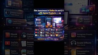 “Zero Investment Se Online Paise Kaise Kamaye 💰 | Digital Product Sell Karke Monthly Income System